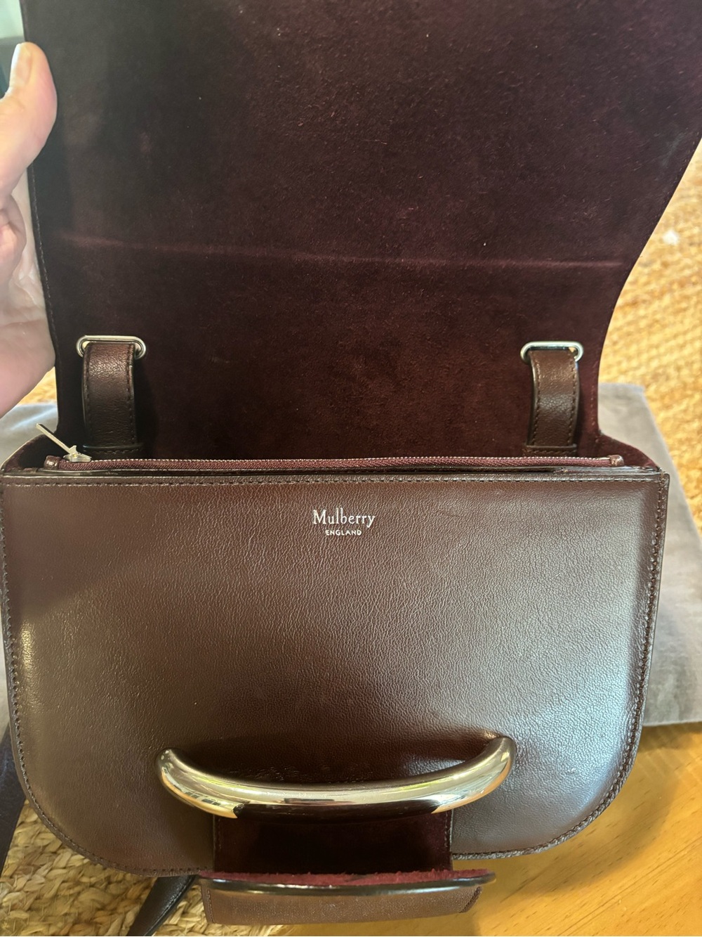 Mulberry Selwood In Burgundy - Picture 6 of 11